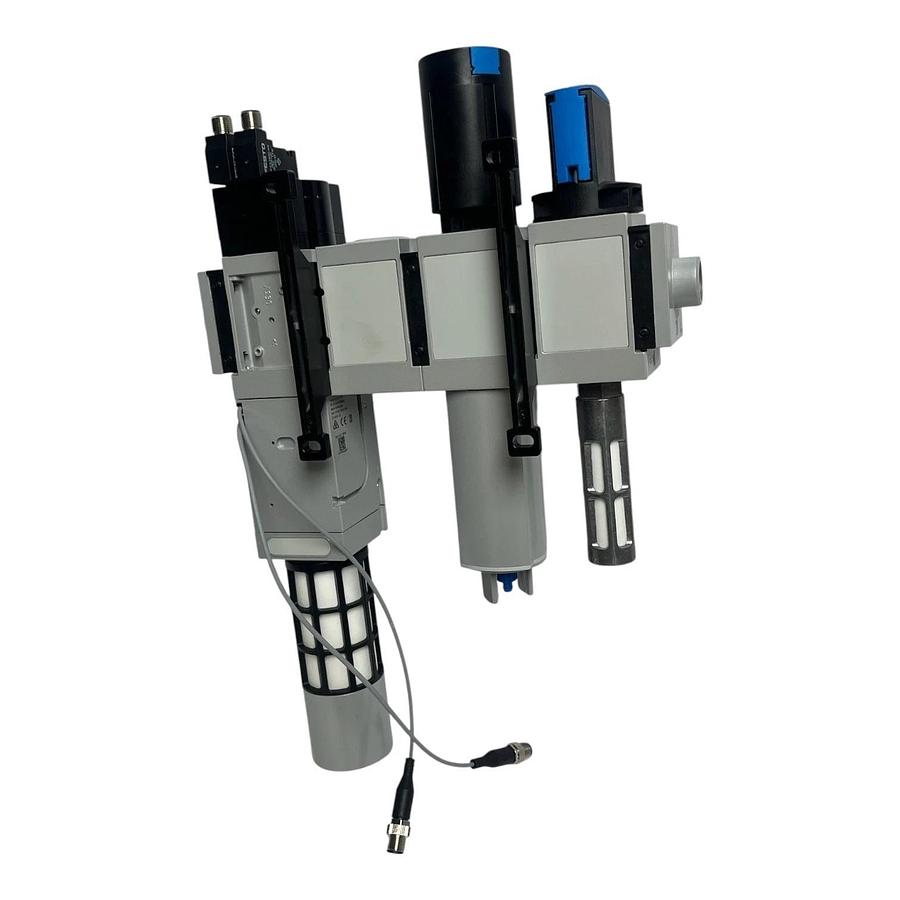 Festo MS6 Air Preparation Unit Assembly MS6-SV MS6-LFR MS6-EM 24VDC 1/2" NPT