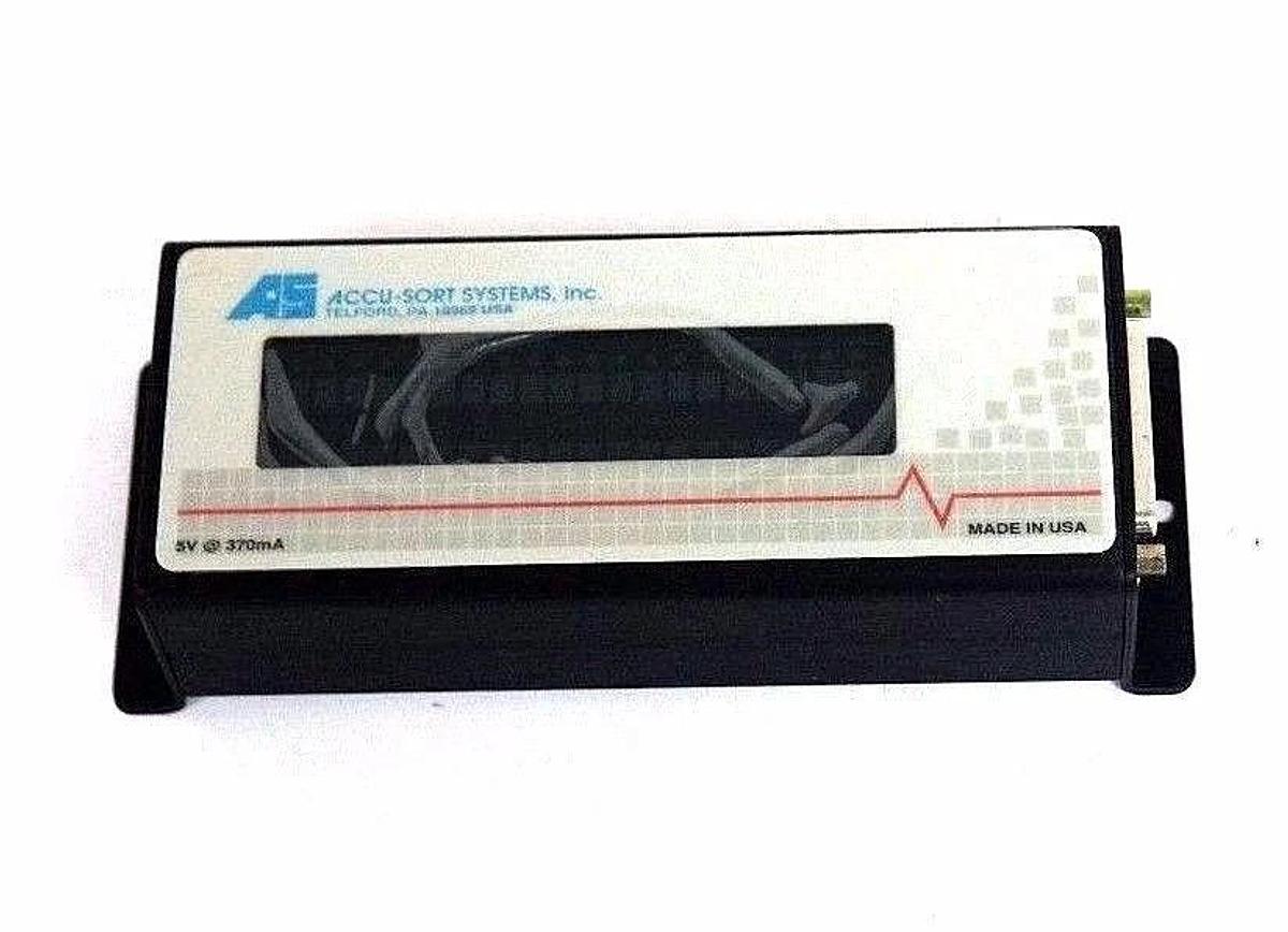 Used NIB ACCU SORT 1000016277 GP018 REMOTE DISPLAY 40 CHARACTER BAR CODE ACCESSORY