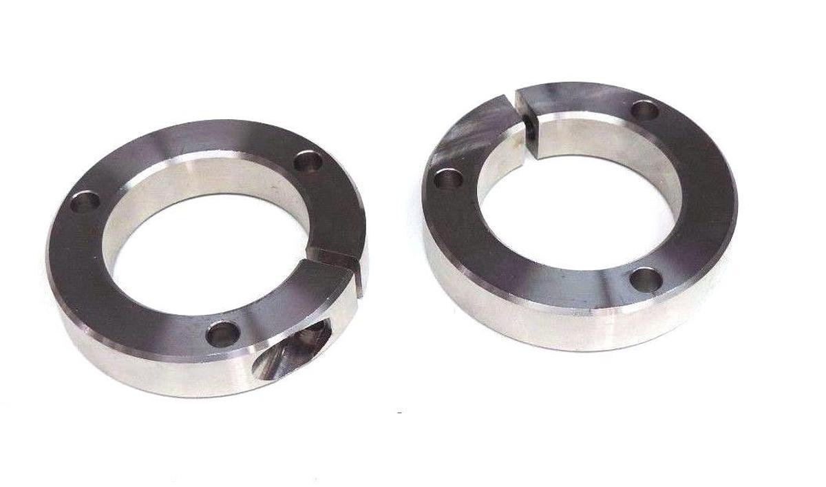 LOT OF 2 NEW 00050429 PLATE STOPPING FLANGES EP00050429, D=59 H=12
