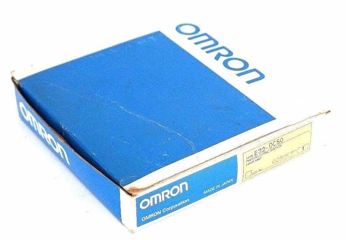 Used NIB OMRON E32-DC50 FIBER OPTIC CABLE E32DC50