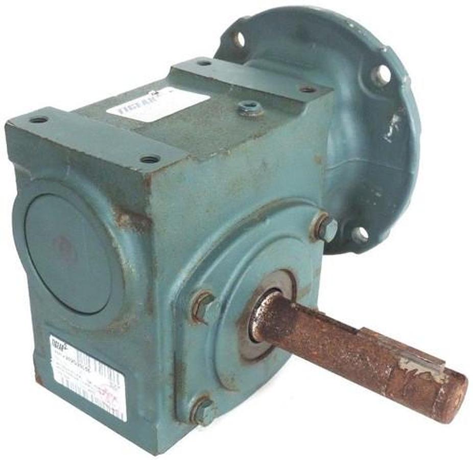 Used DODGE 202Q20L56 TIGEAR2 GEAR REDUCER 1.37HP 20:1 RATIO 796 TORQ 1750RPM 1" SHAFT