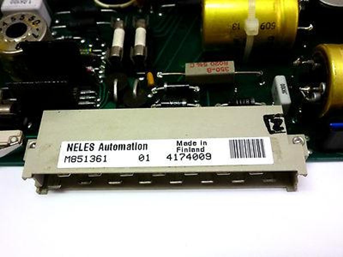 Used NELES/VALMET AUTOMATION M851361 01 4174009 PUD10 MODULE
