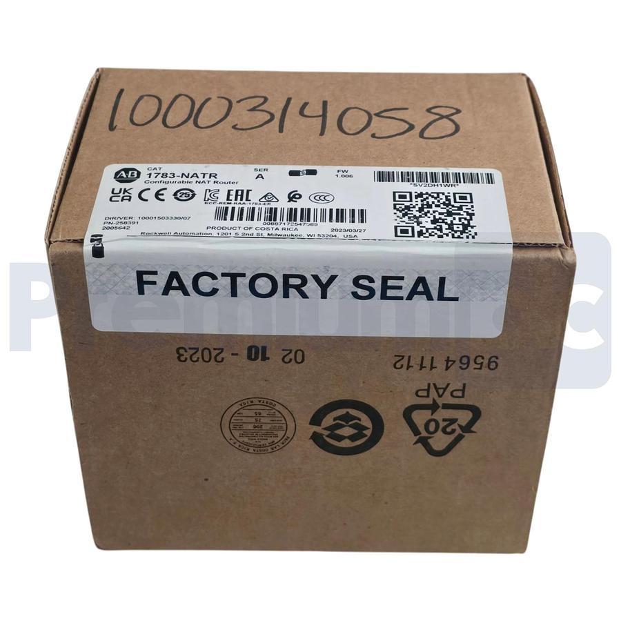 Used Sealed Pre-Owned Allen Bradley 1783-NATR /A Stratix Configurable NAT Router w/SD