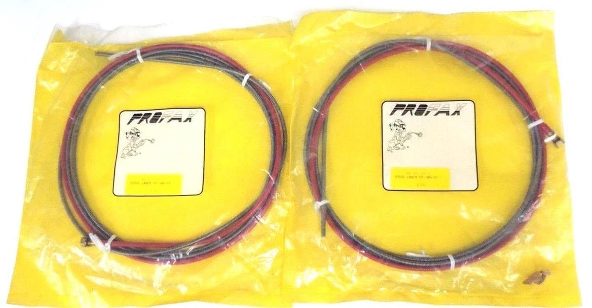 Used LOT OF 2 NEW PROFAX 415-116-10 STEEL LINERS 10' .045-1/1