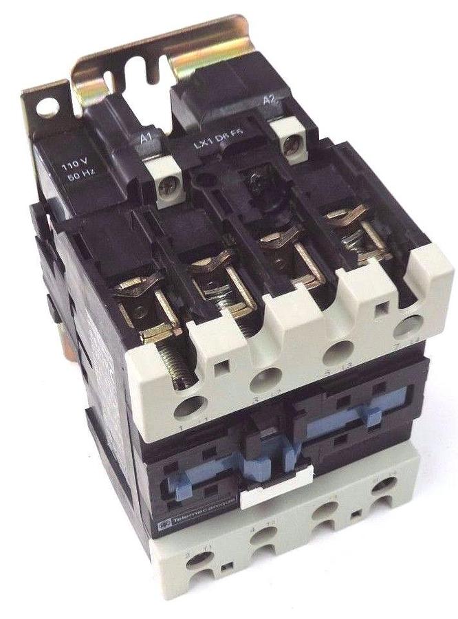 Used NIB TELEMECANIQUE LC1D40004F5 CONTACTOR LC1-D40004F5, 110V, 50HZ