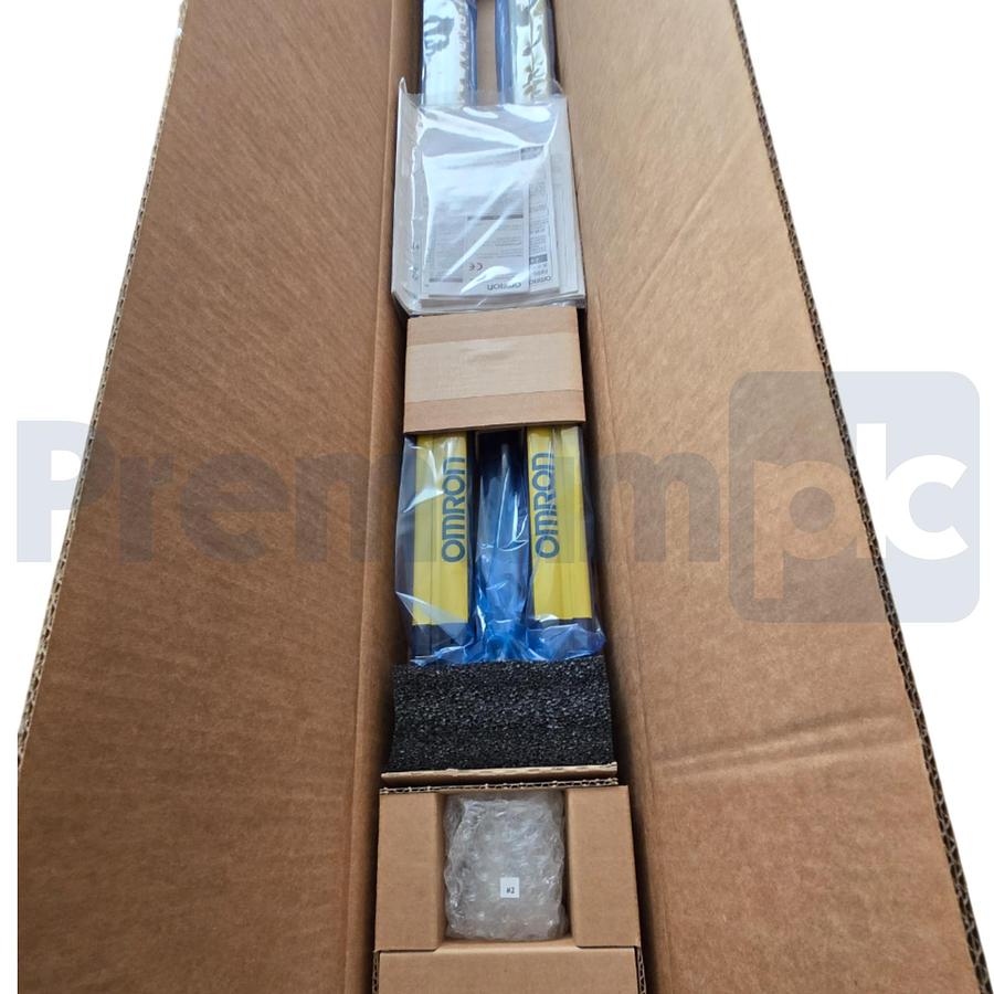 Used OMRON STI F3SG-4RA0880-14 F3SG-RA SAFETY LIGHT CURTAIN SET 14x880mm NSMP