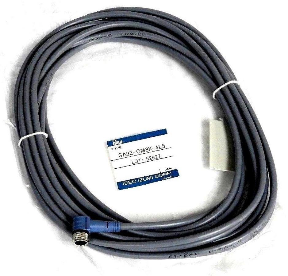Used NEW IDEC SA9Z-CM8K-4L5 SENSOR CABLE SA9ZCM8K4L5