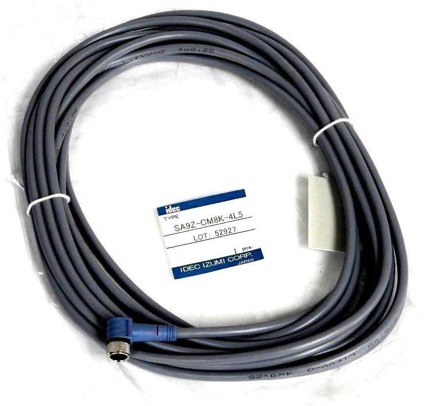 Used NEW IDEC SA9Z-CM8K-4L5 SENSOR CABLE SA9ZCM8K4L5