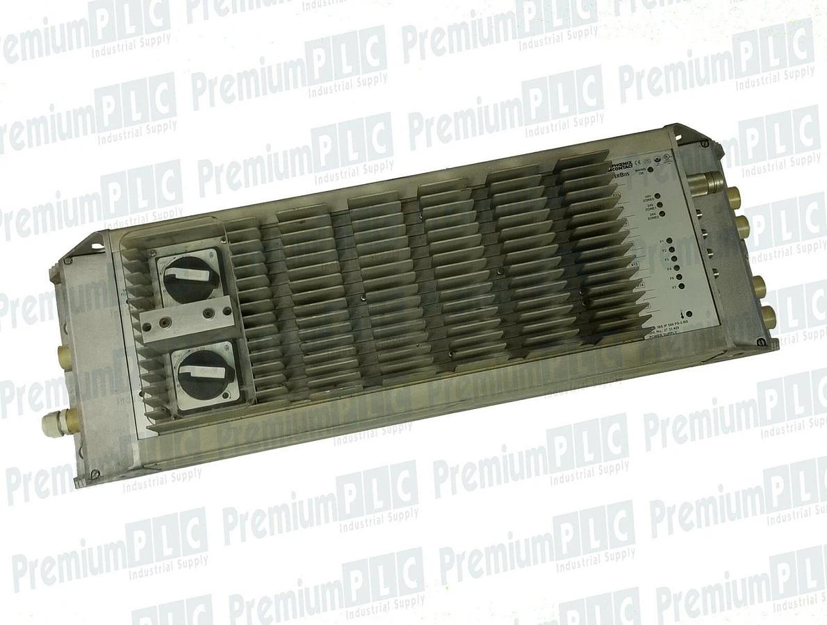 Used PHOENIX CONTACT IBS IP 500 PS-2-BS INTERBUS POWER SUPPLY UNIT 2731429