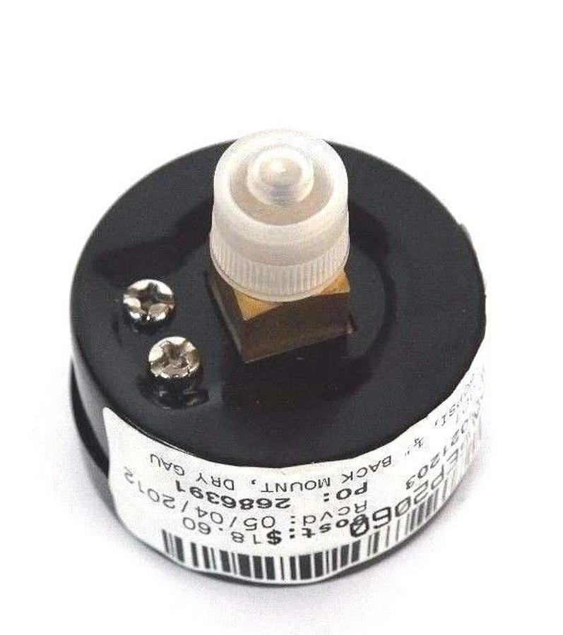 Used NIB WINTERS PEM1405 PRESSURE GAUGE 2'', 1/4NPT BACK, 0-60PSI/KPA