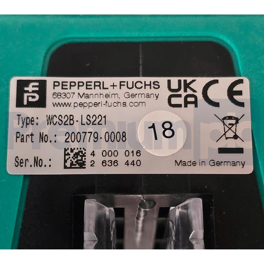 Used Pepperl+Fuchs WCS2B-LS221 Read Head RS-485 WCS Position System 200779-0008 NSMP