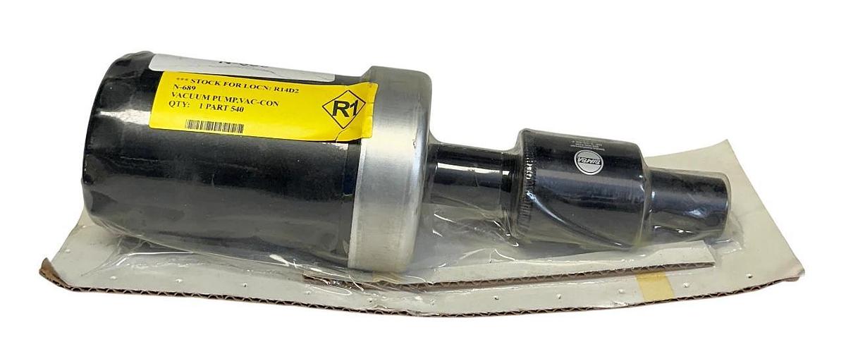 Used BIMBA VACCON DF 3-35-60 F / N-689 VACUUM PUMP SILENCER SUPERFLOW NSMP