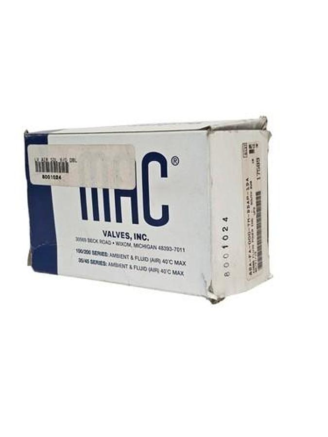 Used NIB MAC 82A-FA-000-TM-DDAP-1DA SOLENOID VALVE 82AFA000TMDDAP1DA