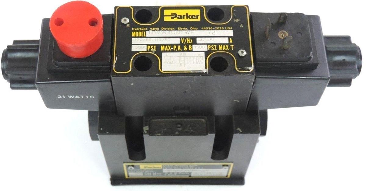 Used PARKER D1VW4CNYWF 72 VALVE COMPLETE MODEL D31VW1C4NYWE 72