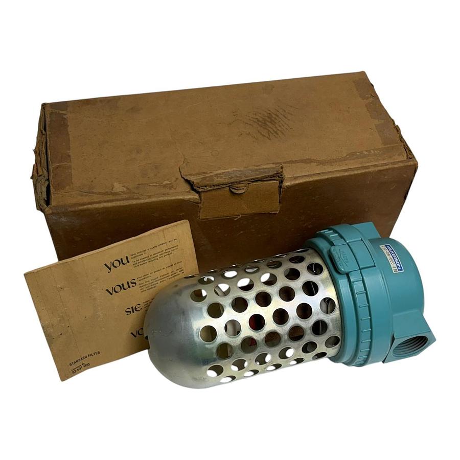 Used Wilkerson F30-08-000 1" NPT Pneumatic Compressed Air Line Particulate Filter New