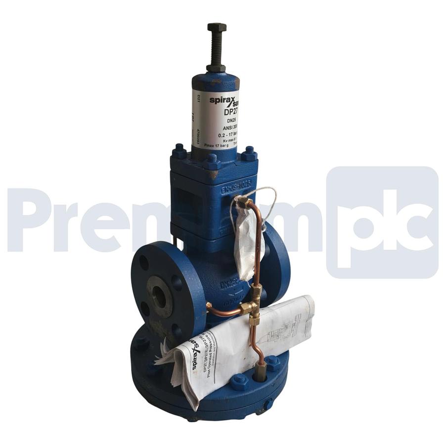 Used Spirax Sarco 4700393 DP27 Pressure Reducing Valve DN25 1" ANSI 300 0.2-17 bar g