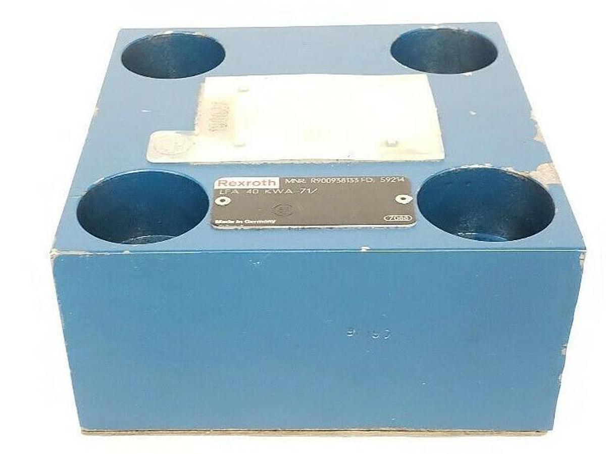 Used REXROTH R900938133 LFA40KWA-71/ HYDRAULIC CARTRIDGE LOGIC VALVE LFA40KWA71
