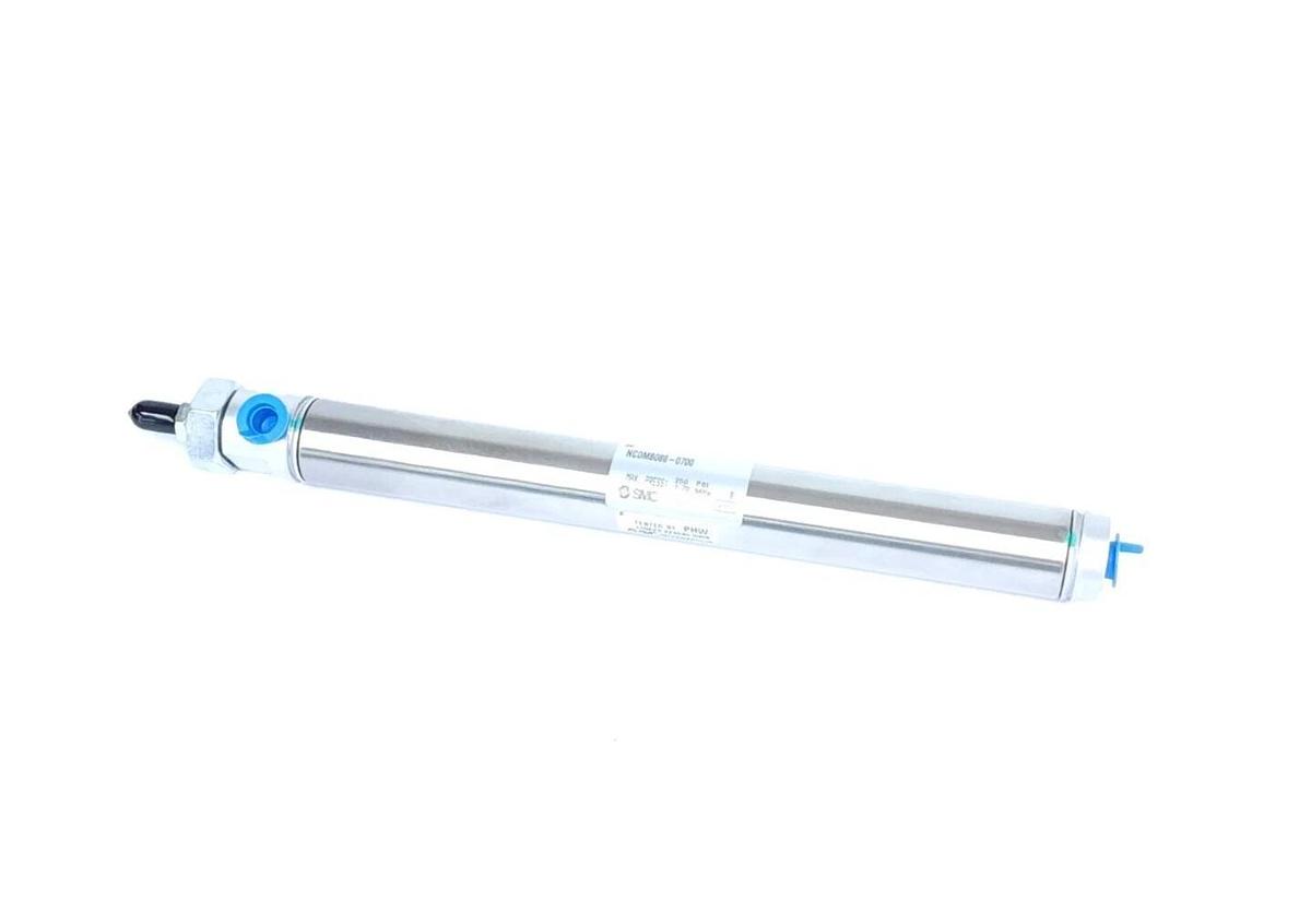 NEW SMC NCDMB088-0700 AIR CYLINDER 7/8 INCH BORE 7 INCH STROKE