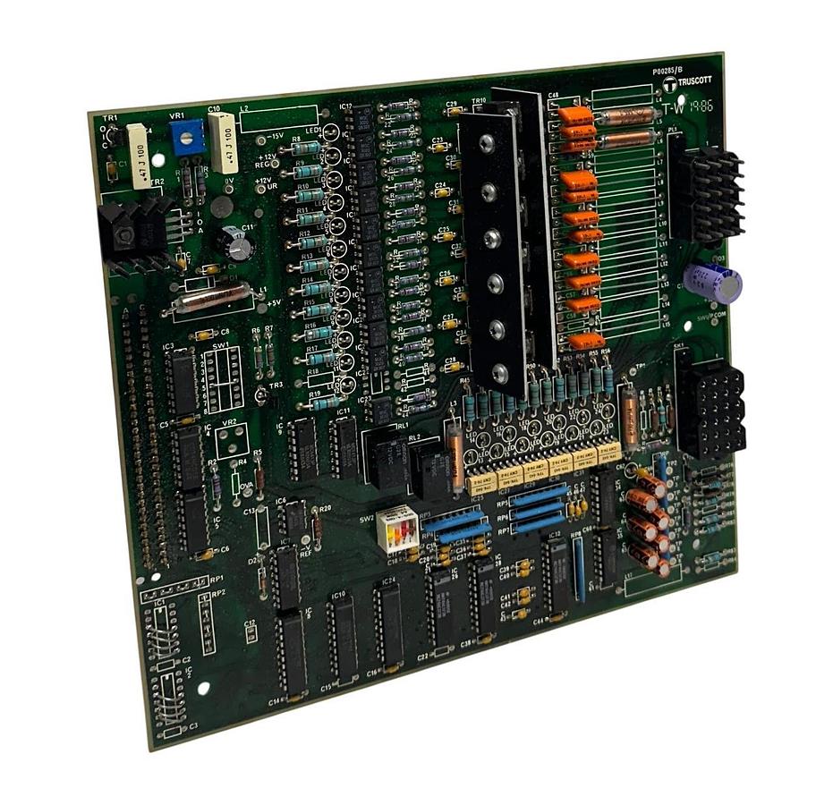 Used TRUSCOTT P00285/B / P00285B T-W I/O CONTROL BOARD OEM USNP
