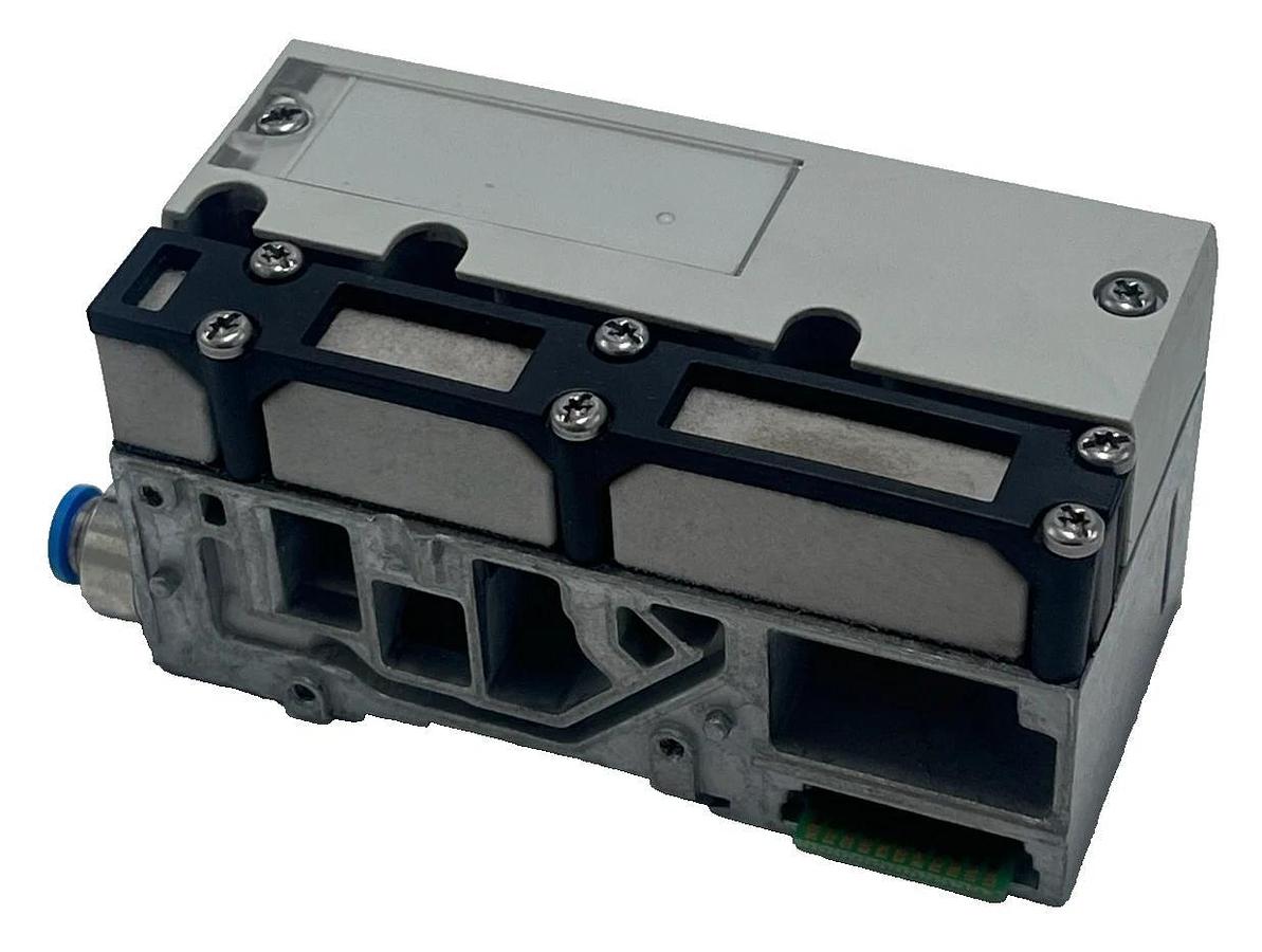 Used Festo VMPA1-FB-EPLM-GU End Plate 552288 REV 04 for MPA Valve Terminal Manifold