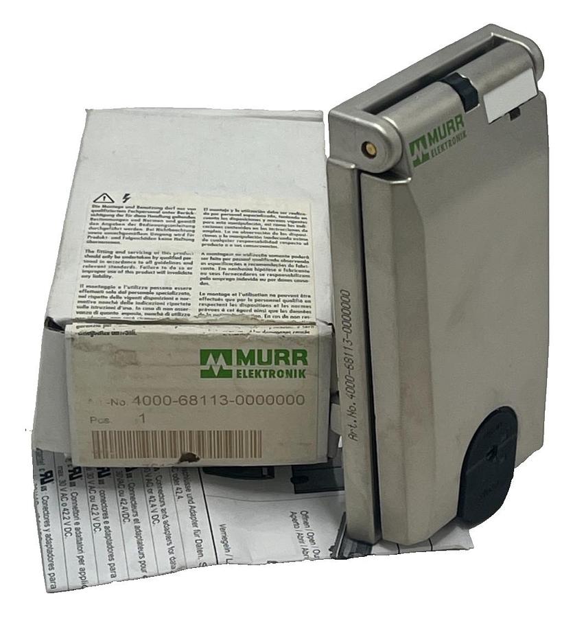 Used Murr 4000-68113-000000 Modlink MSDD Front Panel Interface Frame Module NSMP