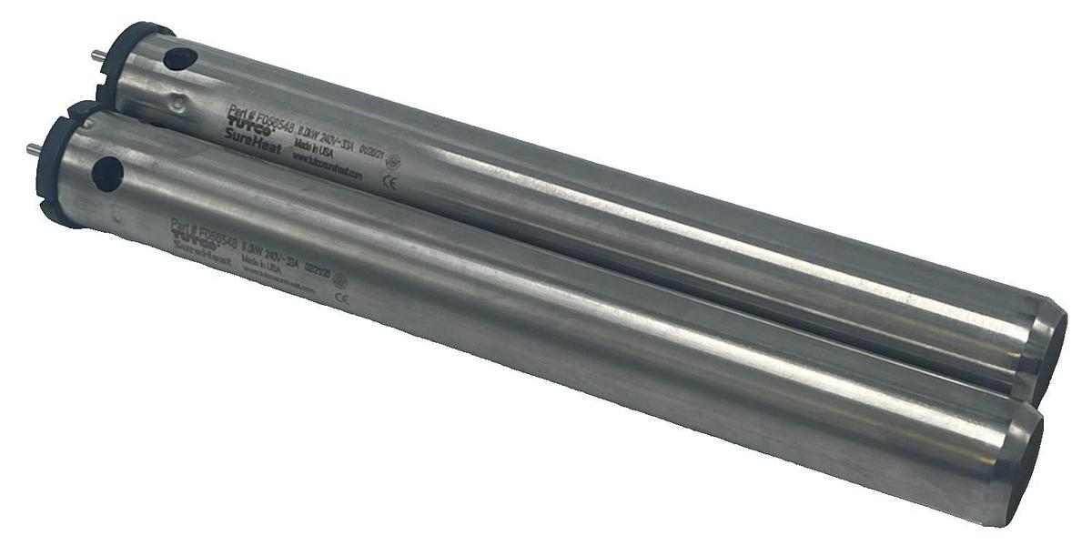 (2) Tutco SureHeat F056548 Heater Element 8.0kW 240V 33A Air Heater NSNP