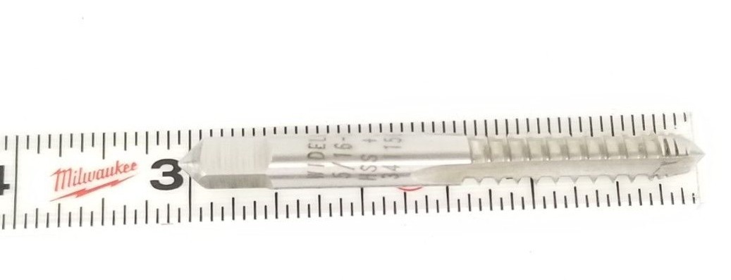Used WIDELL 5/16-18 HSS + .005 341156 PLUG TAP
