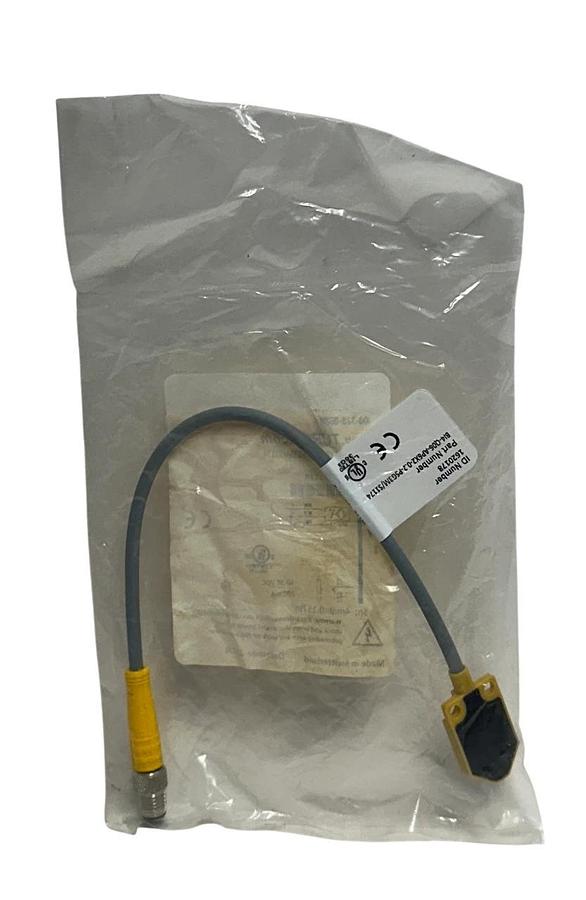 Used TURCK BI4-Q06-AP6X2-0.2-PSG3M/S1174 / 1620178 INDUCTIVE SENSOR 4mm 10-30VDC NSFS