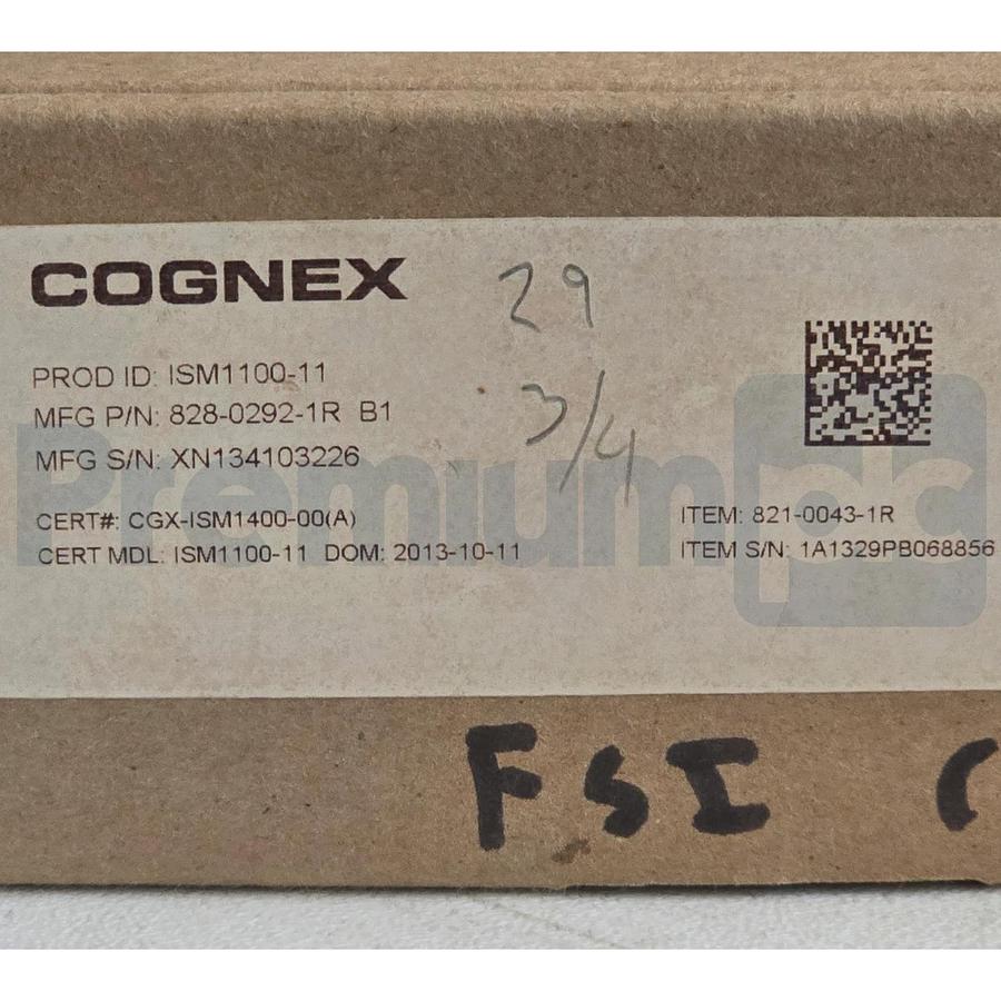 Cognex ISM1100-11 | 828-0292-1R In-Sight Micro 1100 Camera 821-0043-1R NSMP