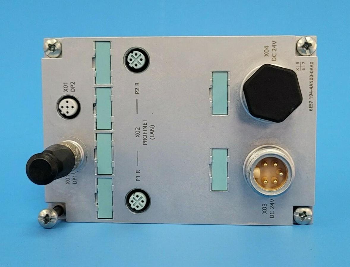 Used SIEMENS 6ES7194-4AN00-0AA0 CONNECTING MODULE ET200PRO