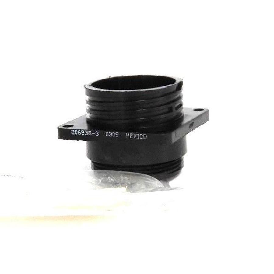 Used NEW TYCO AMP 206838-3 CIRCULAR CONNECTOR 2068383 PLASTIC