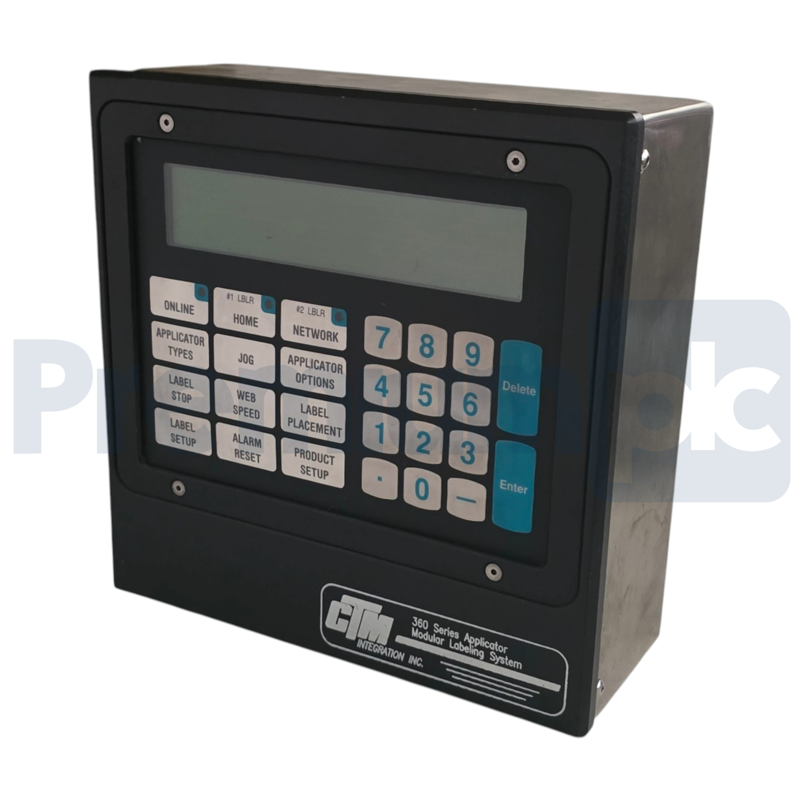 Used CTM Integration 360 Series Applicator Modular Labeling System Display Panel