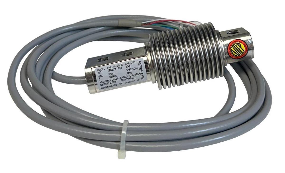 HBM METTLER TOLEDO TB600657-030 MODEL 777 LOAD CELL 777-50kg3mC3 Z6FC3/50kg NSMP