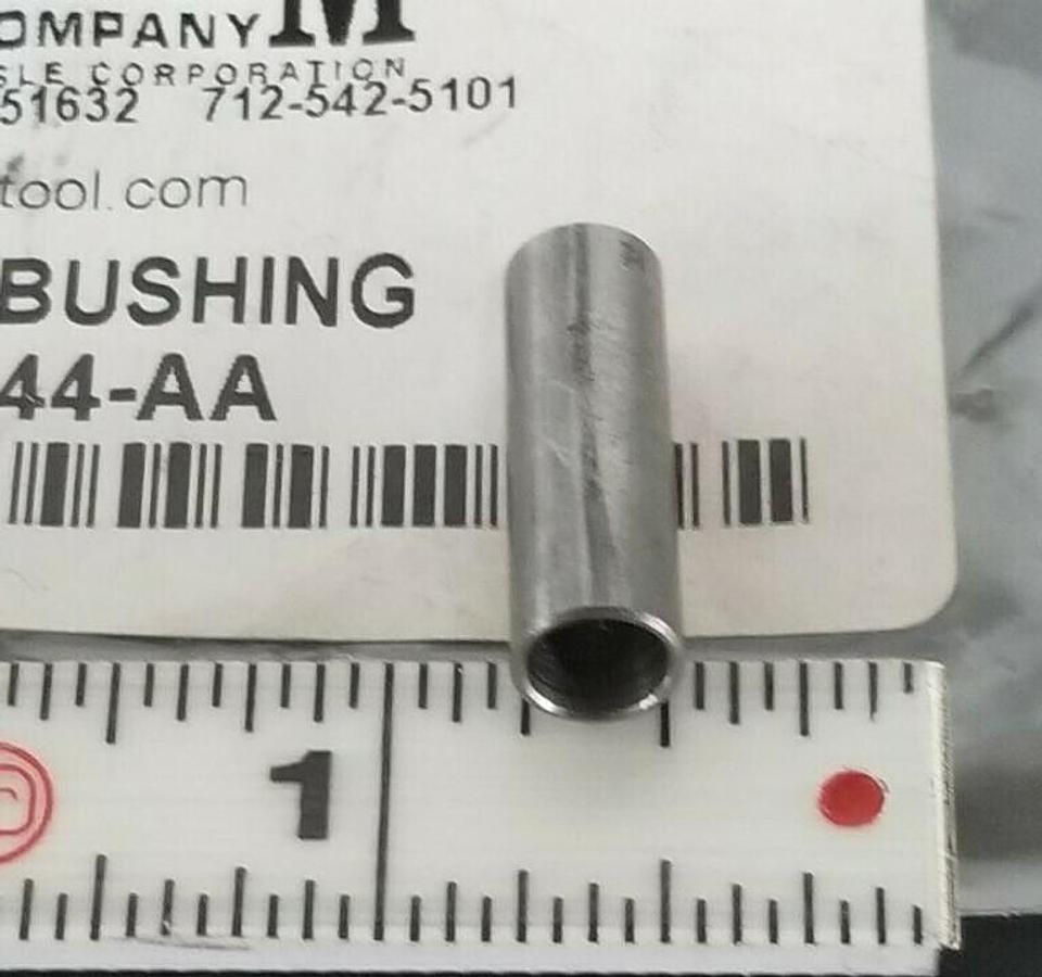Used NEW DUNHAM TOOL COMPANY D210-MB244-AA DACC DRILL BUSHING D210MB244AA