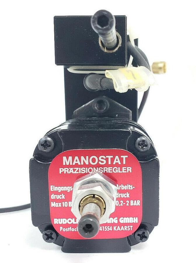 Used RUDOLF NIEBERDING MANOSTAT AIRTRONIC 1500 PRÄZISIONSREGLER PRECISION REGULATOR