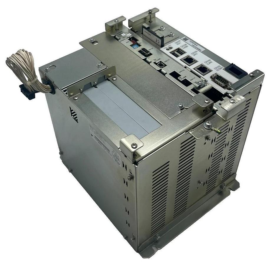 Used Yaskawa JZNC-YRK51-1E Controller Rack w/ JANCD-YIF01-1E & YCP01B-E Boards