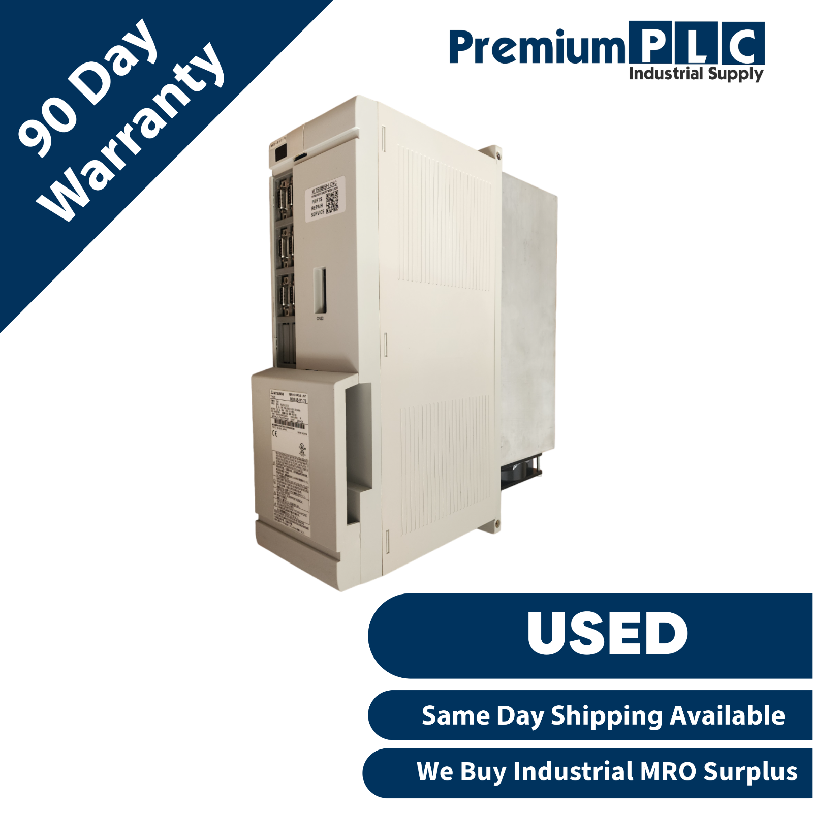 Used MITSUBISHI ELECTRIC MDS-B-V1-70 MELDAS MDS-B SERIES AC SERVO DRIVE UNIT 7kW