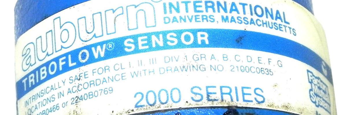 Used AUBURN INTERNATIONAL TRIBOFLOW SENSOR 2000 SERIES