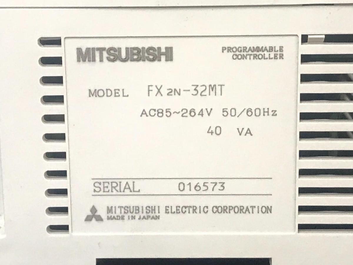 Used MITSUBISHI FX2N-32MT-E/UL PROGRAMMABLE CONTROLLER MALSEC TRANSISTOR UNIT