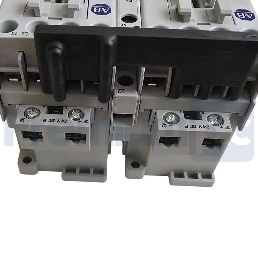Used Allen Bradley 104-C16EJ22 /C 104-C Reversing Contactor 16A 3P 24V/DC Coil NSMP