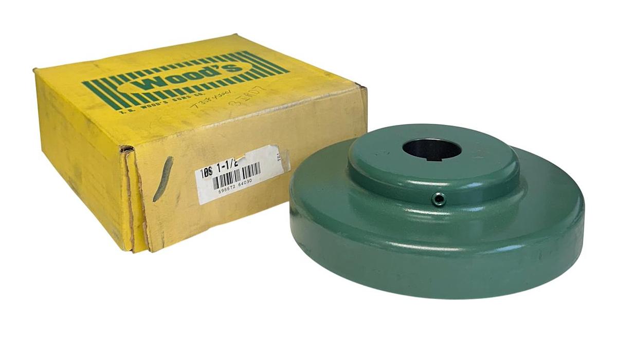 Used TB WOODS 10S 1-1/2 / 10S112 SURE-FLEX TYPE S COUPLING FLANGE 10S x 1-1/2'' NSMP