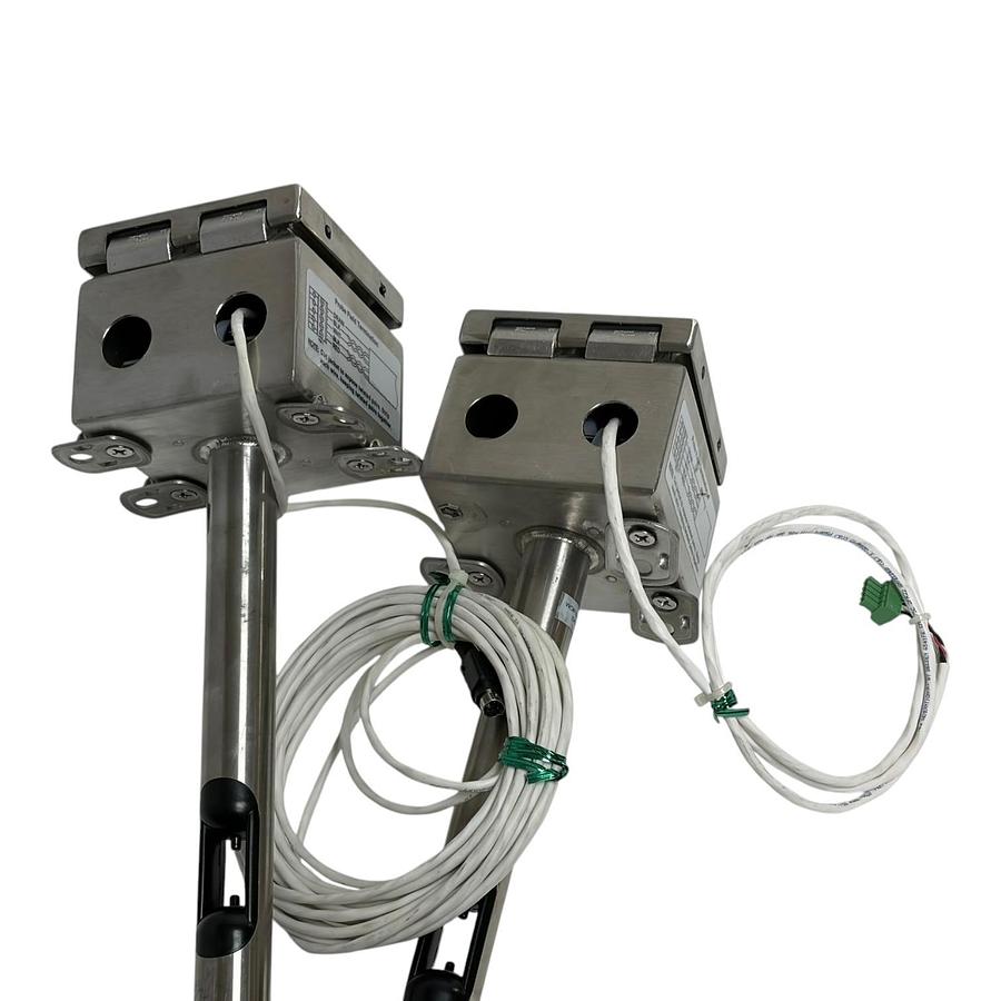 Used Air Monitor ELECTRA-flo Thermal Air Flow Probe Pair Lot of 2 Bent Parts Only