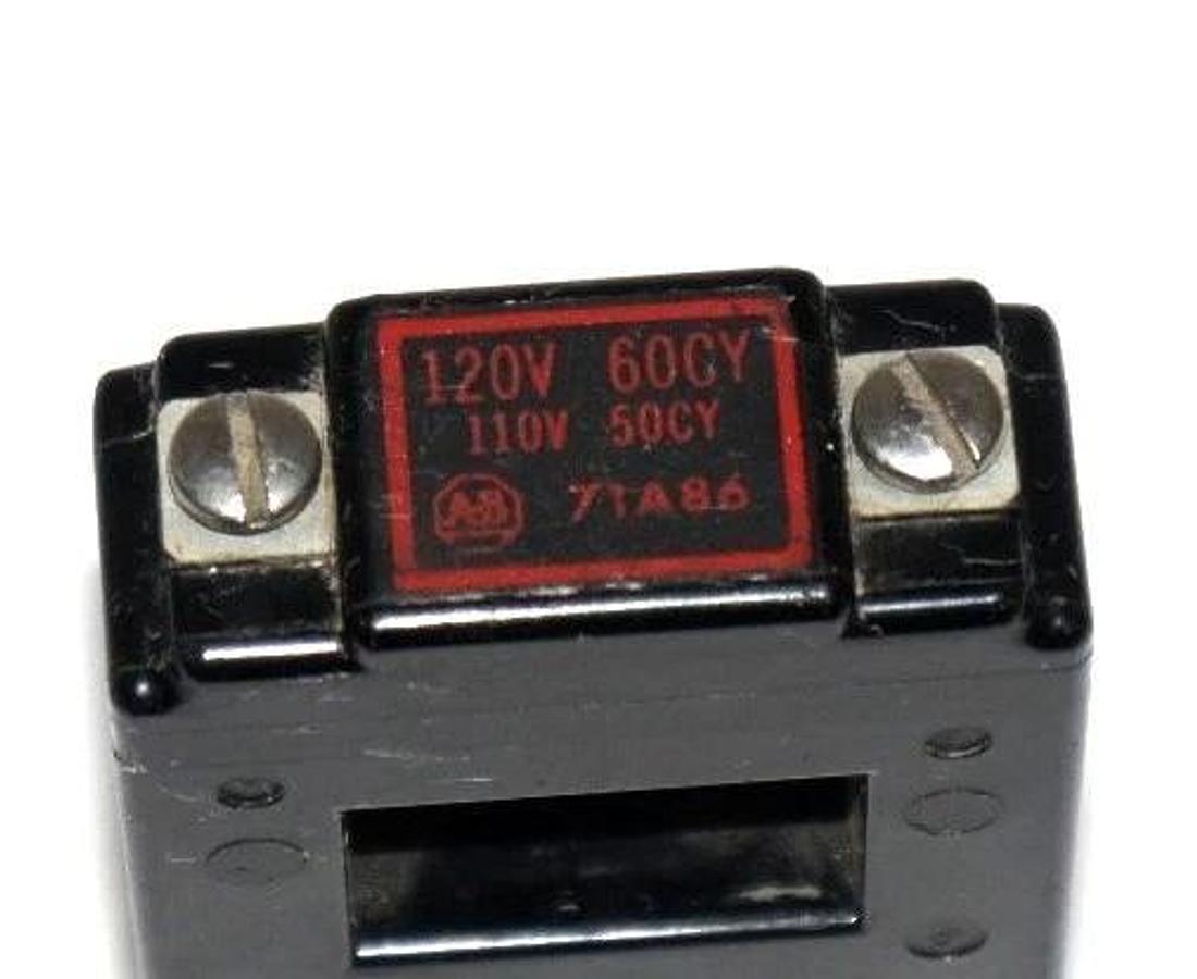Used ALLEN BRADLEY 71A86 OPERATING COIL 50/60HZ 110/120V 71-A86
