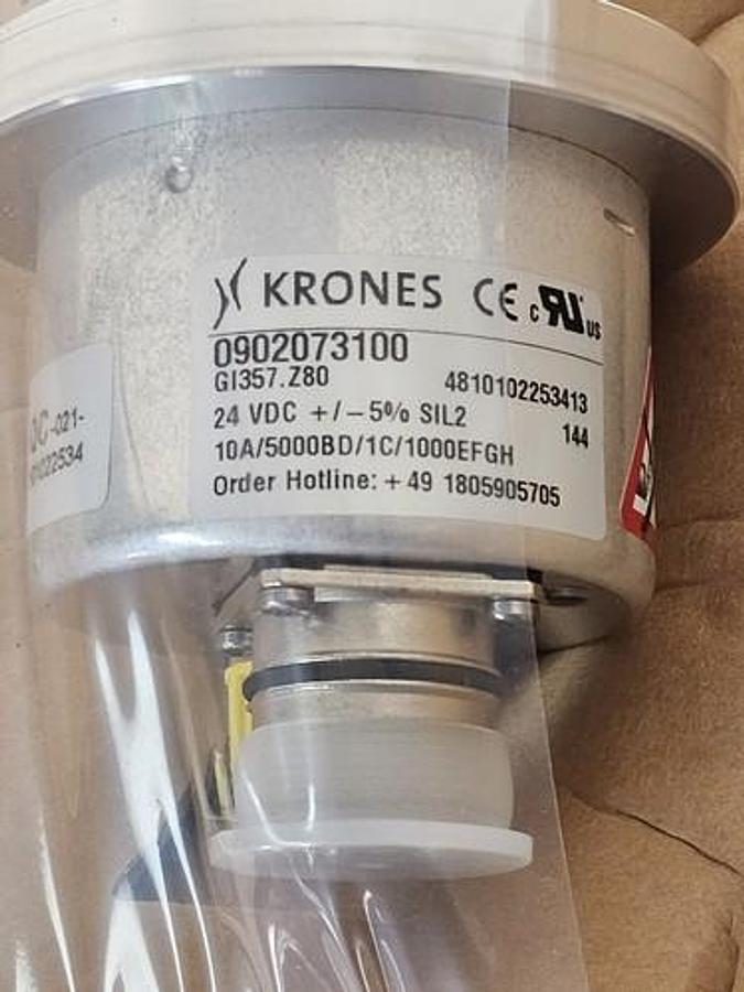 Used NIB KRONES 0902073100 INCREMENTAL ENCODER 24 VDC GI357.Z80