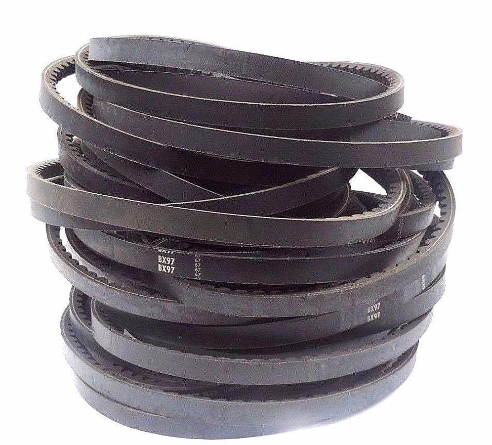 Used LOT OF 5 NEW GOODYEAR BX97 TORQUE FLEX V-BELTS NOMINAL OUTSIDE LENGTH 100''