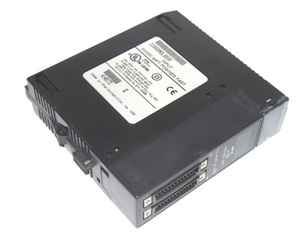 Used GE FANUC IC693MDL655F INPUT MODULE 32PT, 24 VDC, POS/NEG FAST