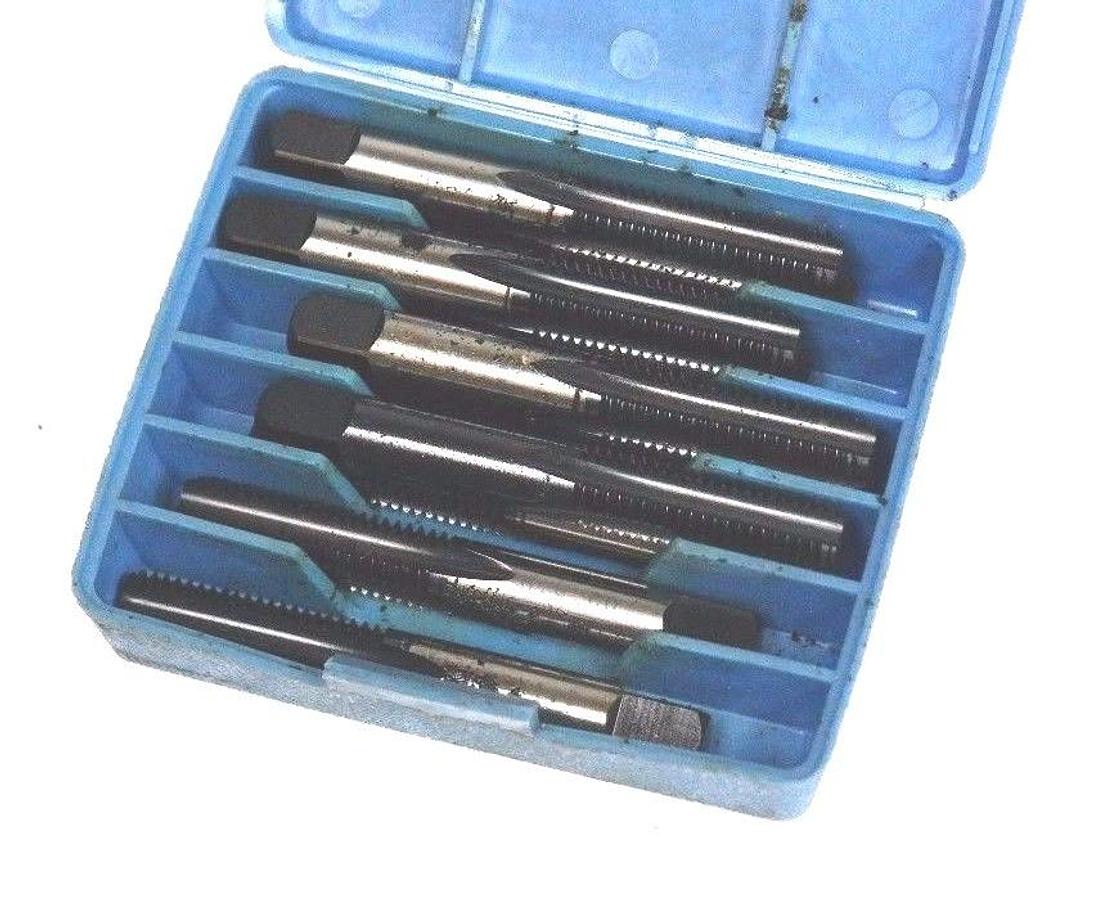 Used 10 NIB HANSON WHITNEY M10X1.5 4 FL HIGH SPEED TAPS, 2TBM10, D-6T, E33752, IT.1