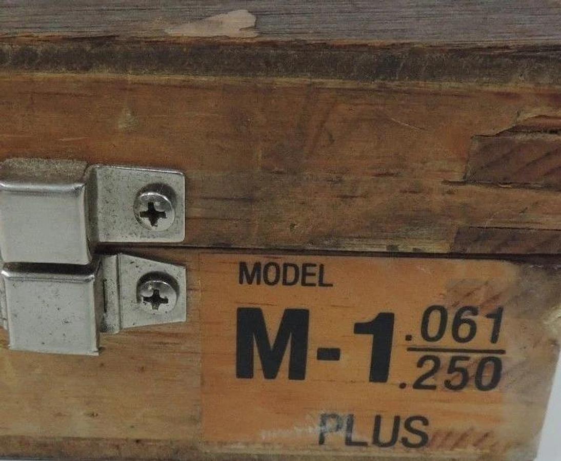 Used MEYER M-1 .061"-.250" PLUS PIN GAGE SET *IMCOMPLETE* APROXIMATELY 1/2 MISSING