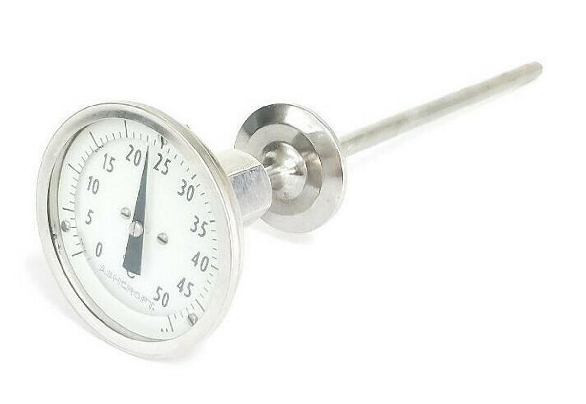 Used ASHCROFT 0-50 DEG C TEMPERATURE PROBE / THERMOMETER