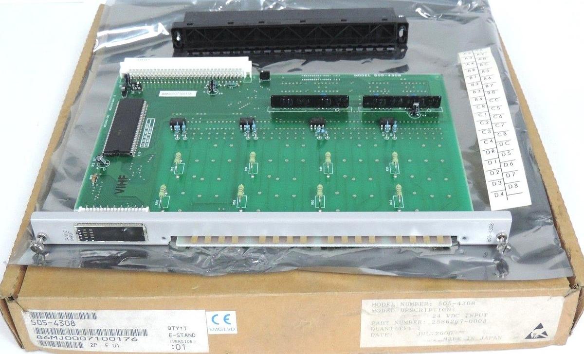 Used NIB SIEMENS 505-4308 MODULE DIGITAL INPUT 5054308, 24VDC INPUT